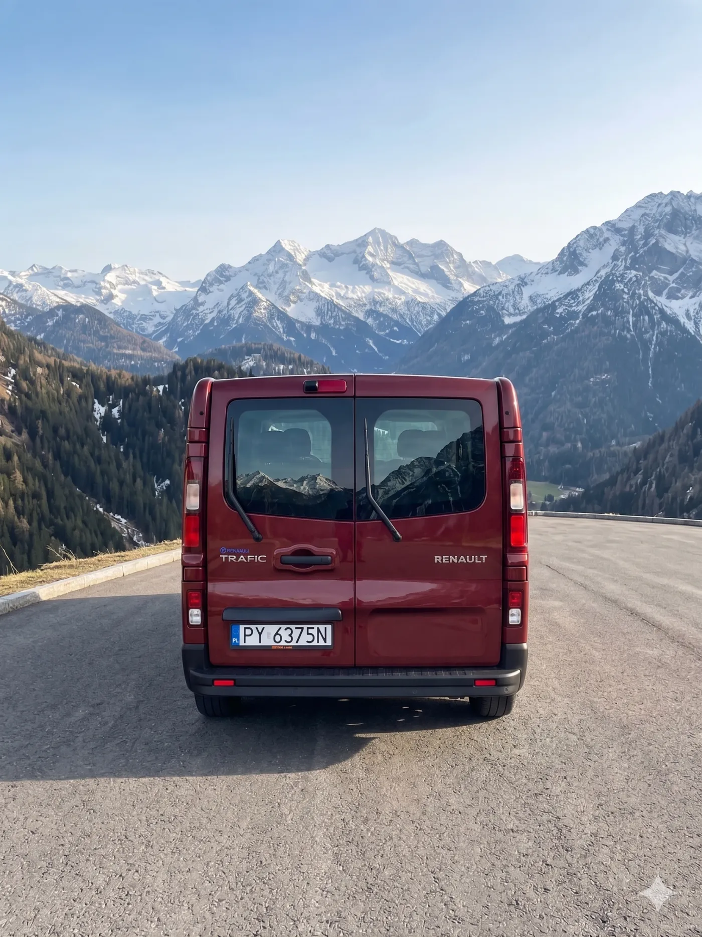 FlexiVan - tył z bliska